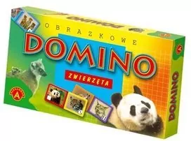 Zwierzęta. Obrazkowe domino - tantis.pl