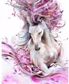 Malowanie po numerach Jednorożec 40x50cm 5715 - tantis.pl