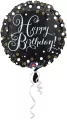 Balon foliowy Sparkling Happy Birthday 46cm - tantis.pl
