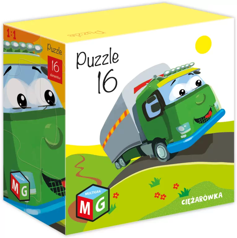 Puzzle 16. Ciężarówka - tantis.pl