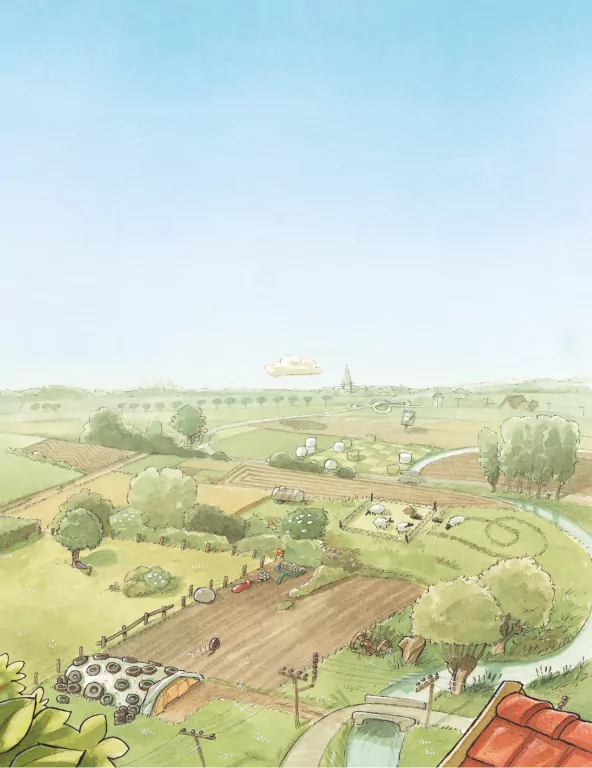 Krowa Matylda bawi się w chowanego - tantis.pl