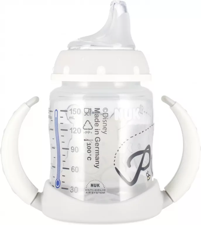 NUK. First Choice. Butelka 150ml. 6-18 miesięcy. Kubuś Puchatek - tantis.pl