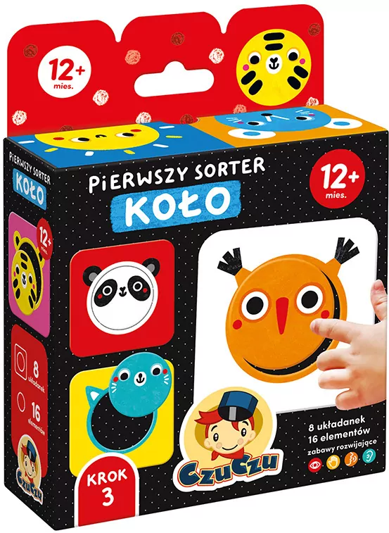 CzuCzu. Koło. Pierwszy Sorter. 12m+ - tantis.pl