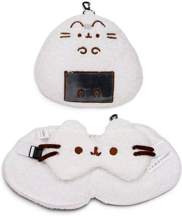 Poduszka podróżna i maska na oczy - Pusheen Sushi - tantis.pl