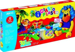 Ciasto Plasto. 8 kolorów