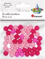 Koraliki plastikowe 10mm różowe 50szt - tantis.pl