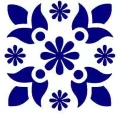 Szablon zmywalny ornament 20x30cm - tantis.pl