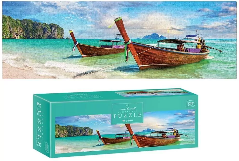 Interdruk. Puzzle panorama 1000. Around the World 2 - tantis.pl