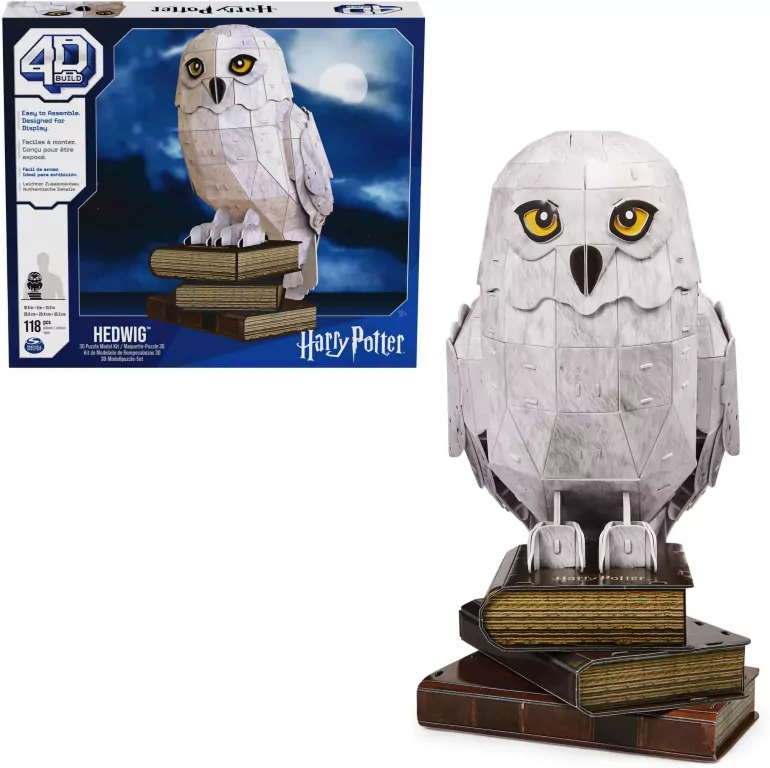 Puzzle 118 4D Harry Potter Hedwiga - tantis.pl