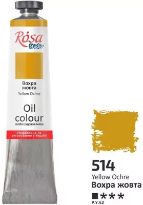 Farba olejna yellow ochre 514 45ml