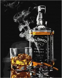 Malowanie po numerach - Jack Daniels 40x50cm