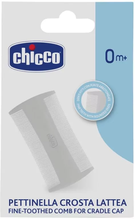 Chicco. Grzebyk na ciemieniuchę - tantis.pl