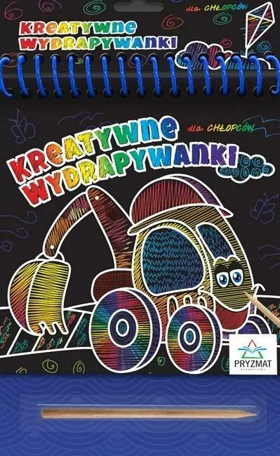 Kreatywne wydrapywanki dla chłopców - tantis.pl