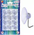 Przyssawki z haczykami 2,5cm 12szt - tantis.pl