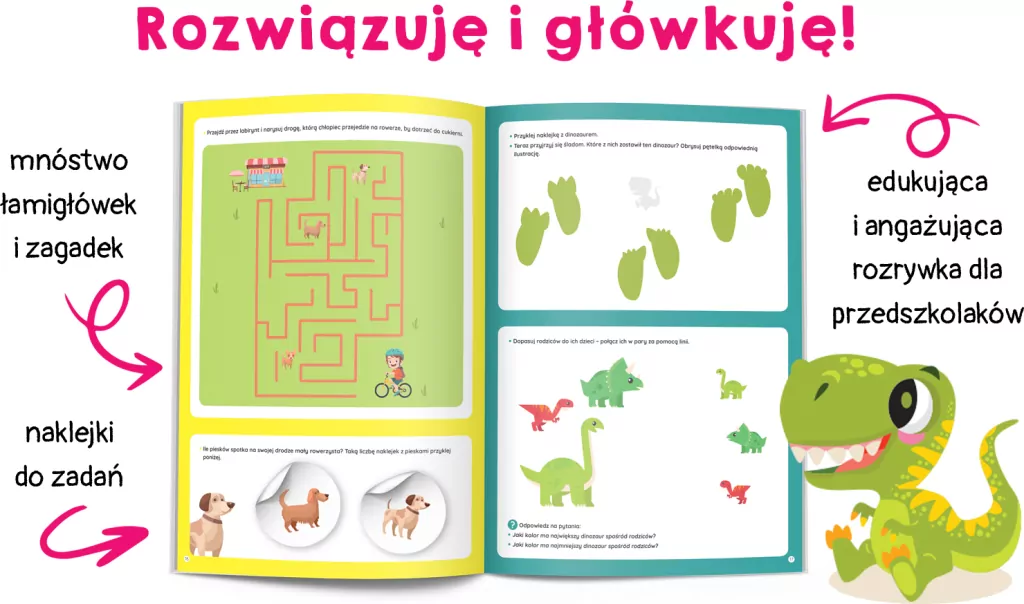 Quiz dla 3-latka. Książka z naklejkami. Kapitan Nauka - tantis.pl