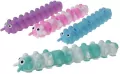 Gąsienica sensoryczna 26cm z przyssawkami MIX - tantis.pl
