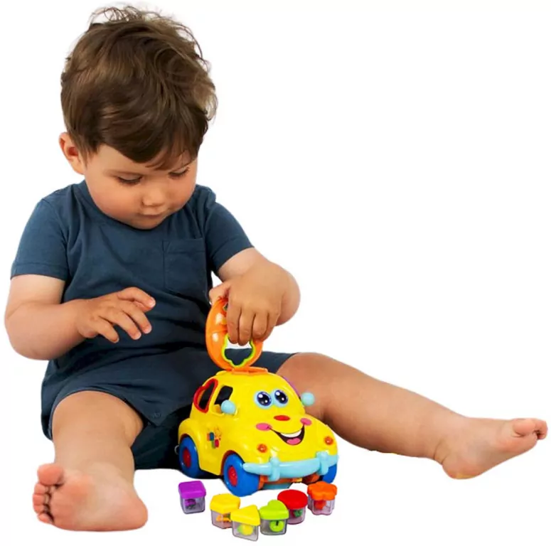 Zabawne auto z muzyką i światłem - tantis.pl