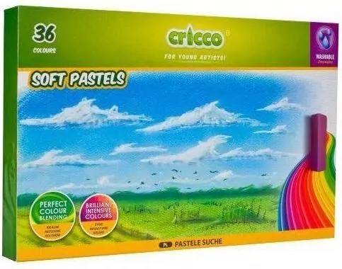 Pastele olejne 36 kolorów CRICCO - tantis.pl