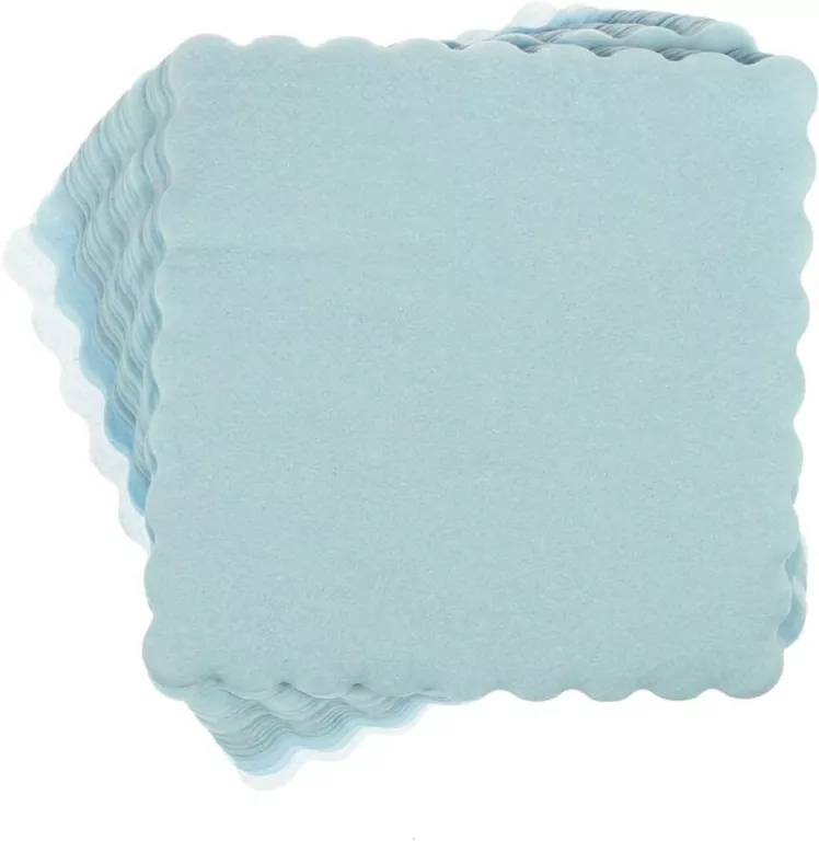 Serwetki gastronomiczne niebieskie 15x15cm - tantis.pl