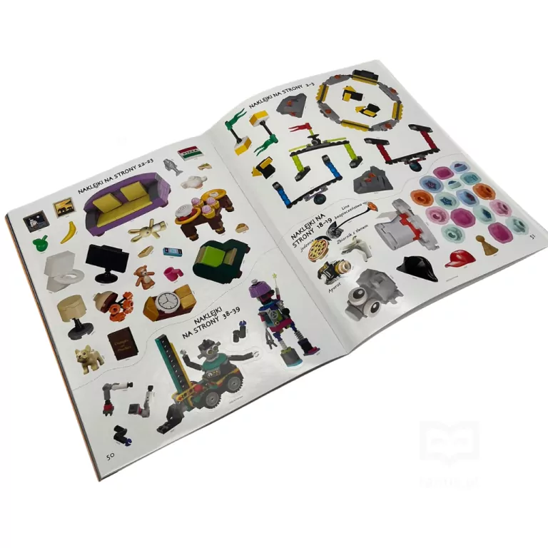 LEGO świat. Zabawy z naklejkami. Kosmos - tantis.pl