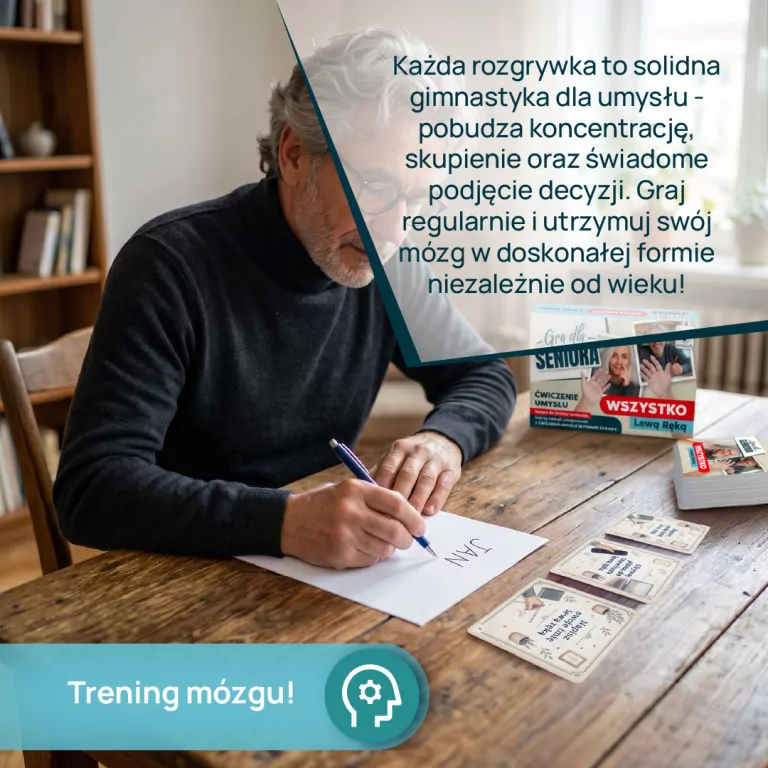 Gra dla Seniora. Wszystko lewą ręką - tantis.pl