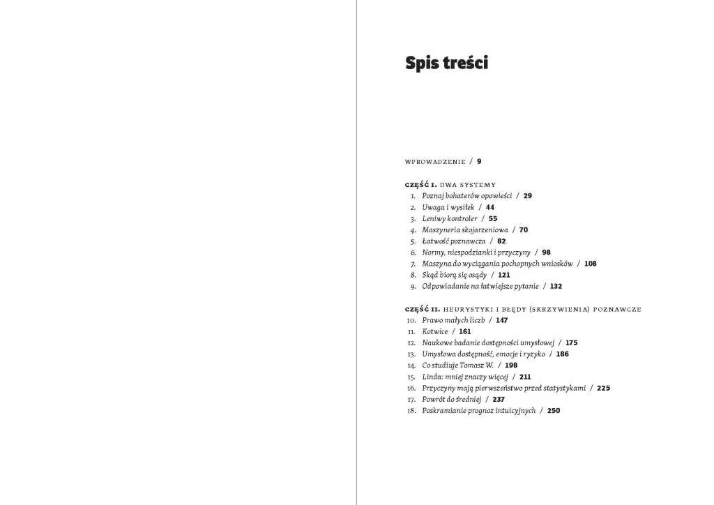 Pułapki myślenia - tantis.pl