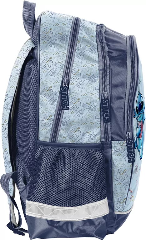 Plecak 3-komorowy Stitch Blue Aloha DS26UU-081 - tantis.pl