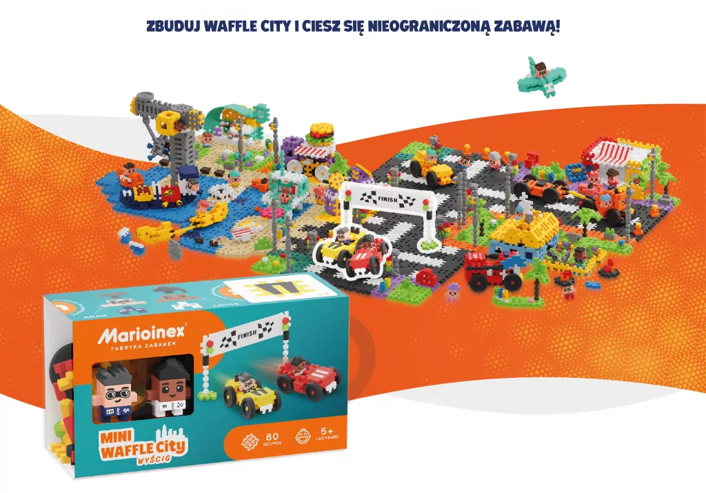 Mini Waffle City. Wyścig - tantis.pl