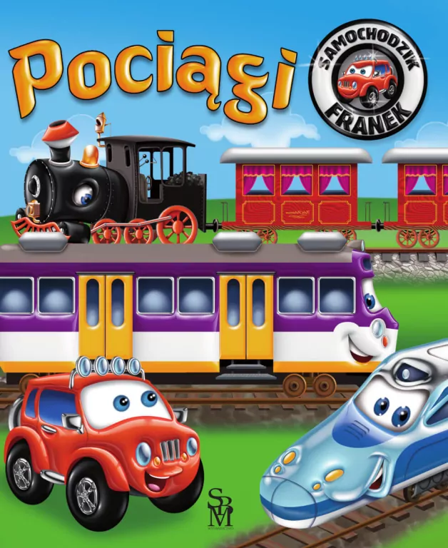 Pociągi. Samochodzik Franek - tantis.pl