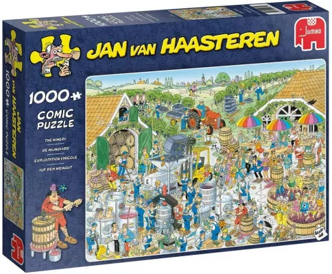 Puzzle 1000. Jan van Haasteren. Wytwórnia win
