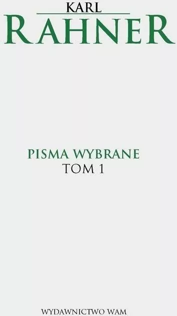 Pisma wybrane T.1 - tantis.pl
