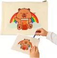 Kosmetyczka Kapibara na suwak - tantis.pl