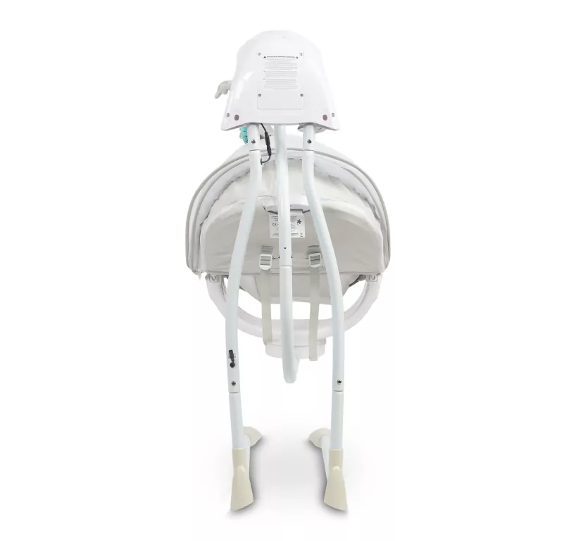 Caretero Huśtawka elektryczna Raffi light grey - tantis.pl