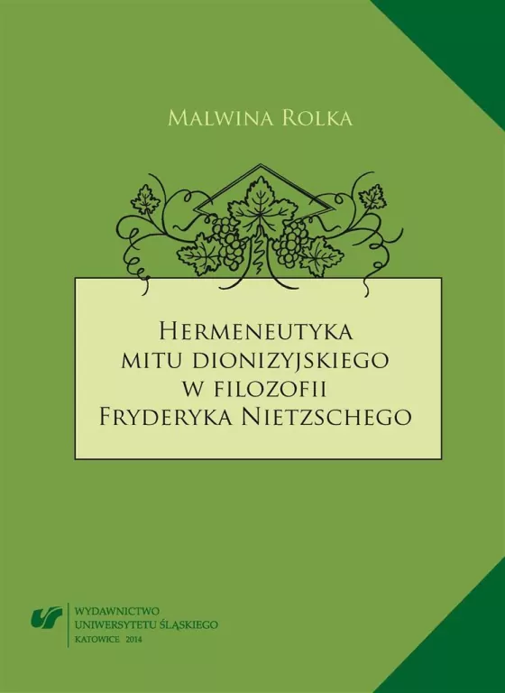 Hermeneutyka mitu dionizyjskiego w filozofii... - tantis.pl