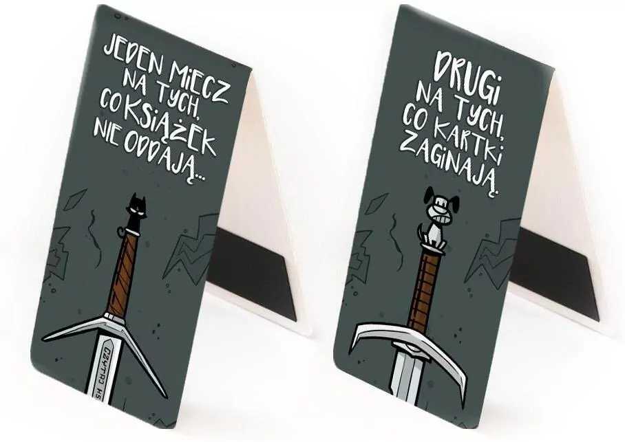 Zakładka magnetyczna. Dwa miecze - tantis.pl