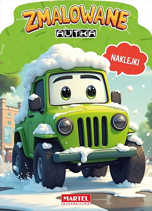 Zmalowane autka z naklejkami - tantis.pl