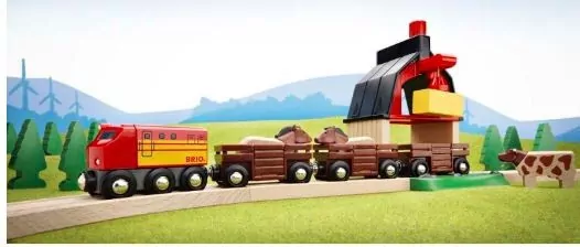Farm Railway Set. World. Brio - tantis.pl