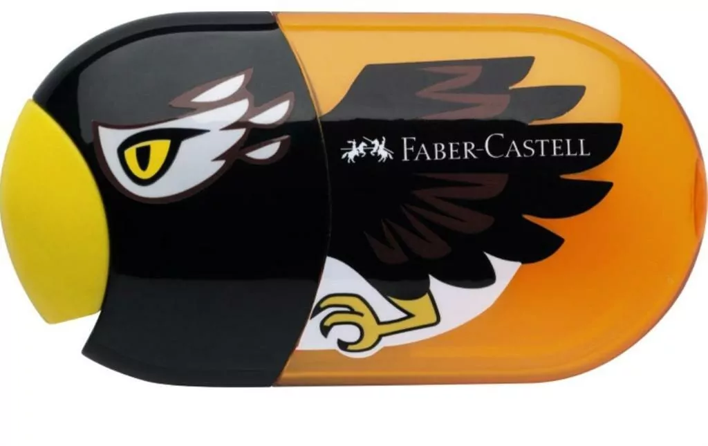 Temperówka podwójna z gumką Orzeł - tantis.pl