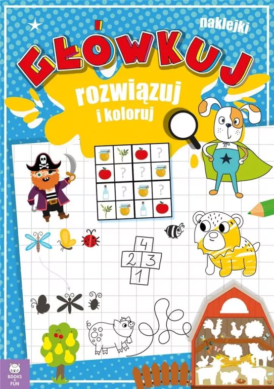 Główkuj rozwiązuj i koloruj - tantis.pl