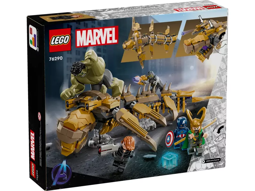 LEGO® Marvel. Avengers kontra Lewiatan 76290 - tantis.pl