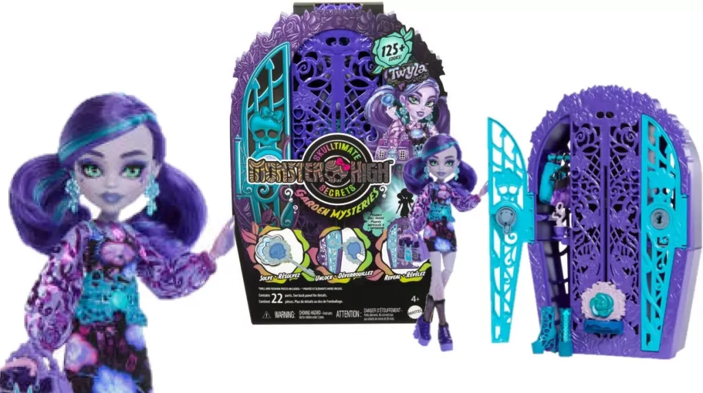 Monster High Straszysekrety Lalka Twyla - tantis.pl