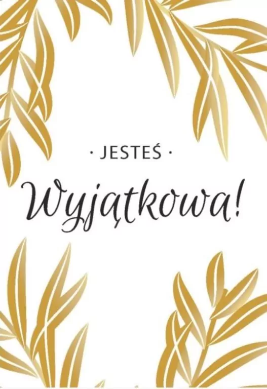 Karnet. Jesteś wyjątkowa - tantis.pl