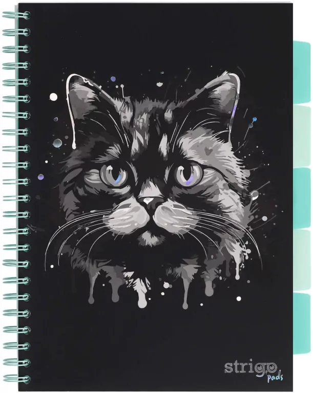 Kołozeszyt Pads A4/100K linia Kot - tantis.pl