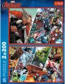 Puzzle 2x200 Obrońcy świata TREFL - tantis.pl