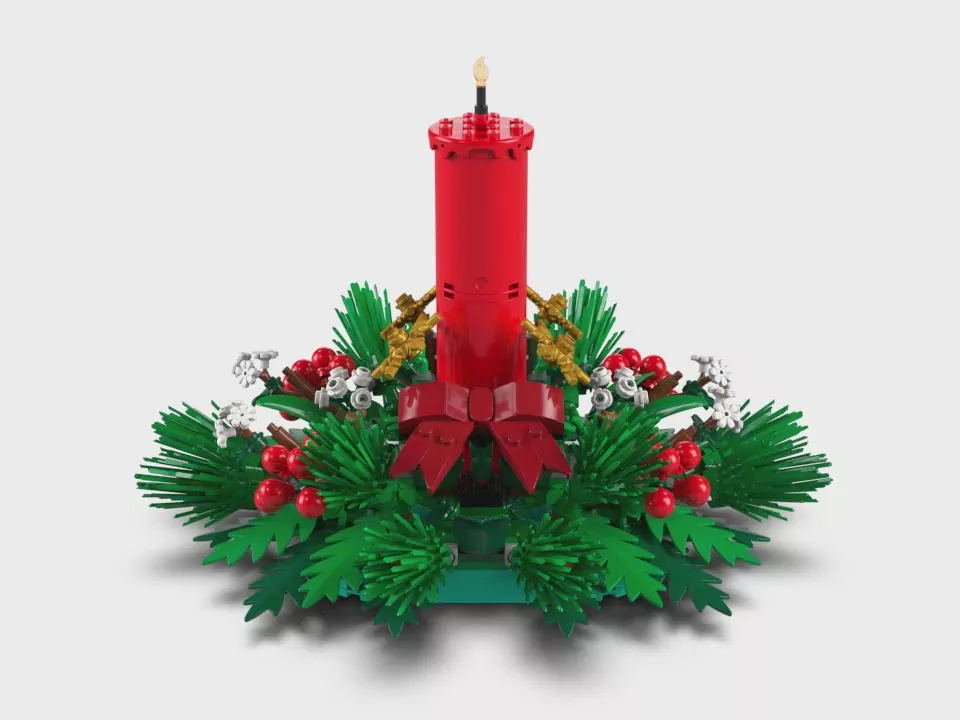 LEGO® Iconic. Świąteczna dekoracja stołu. 40743 - tantis.pl