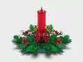 LEGO® Iconic. Świąteczna dekoracja stołu. 40743 - tantis.pl