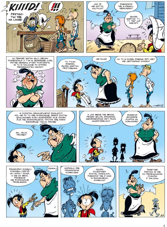 Niebezpieczne lasso. Kid Lucky. Tom 2 - tantis.pl