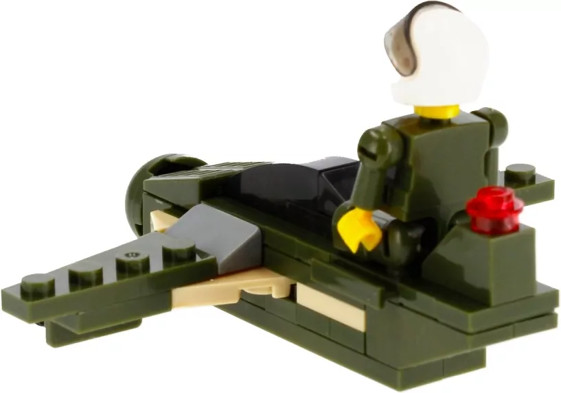 Klocki konstrukcyjne Alleblox Military Force 63-64 elementy, mix - tantis.pl