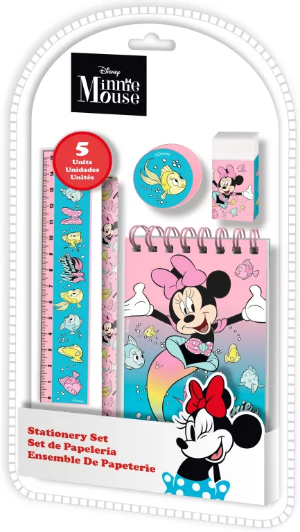 Zestaw piśmienniczy Minnie 5 el. MN30023 - tantis.pl