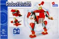 Klocki konstrukcyjne Alleblox RobotUnion 65el czerwony - tantis.pl